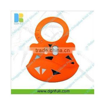 Eco-friendly silicone fancy baby Bib