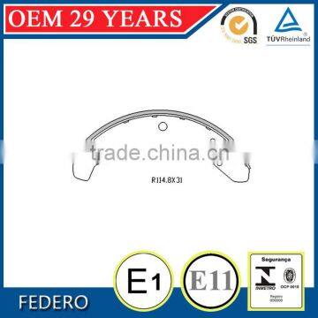 China cheap rear brake shoes factory for VM