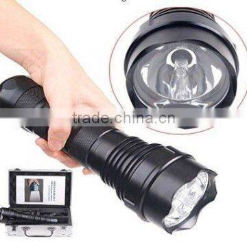 24W Rechargeable HID Torch Light Flashlight