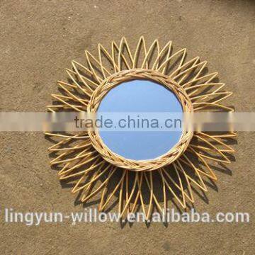 Handmade Decrative Wall Willow Mirror