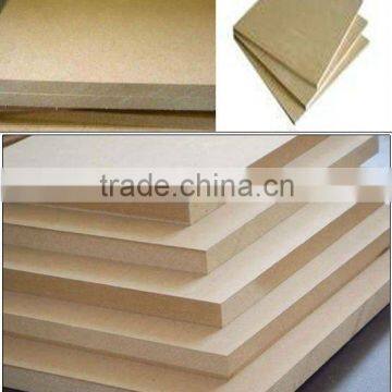 hot sell plain/melamine MDF for indoor furniture with Carb,CE,SGS certification