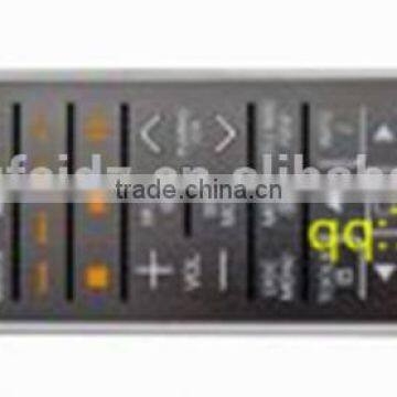 High Quality Black remote control for samsung rcu with metal touch key-press