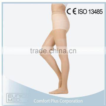 18-21mmHg Class 1 closed toe pantyhose compression stocking