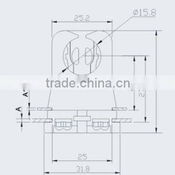 G13 Non-Shunted Socket UL Listed T8 T10 Tube Light Lamp Holder Tombstone Fixture Holder photo-3