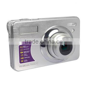 Hot 18 Megapixels 8x Optical Zoom Compact Professional Digital Camera Market photo-4