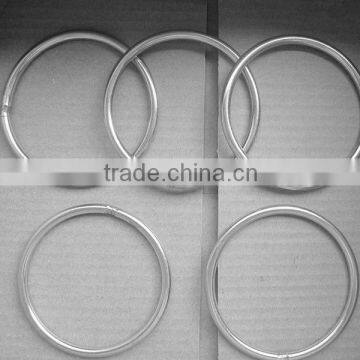 Zinc plated carbon steel round ring for harward