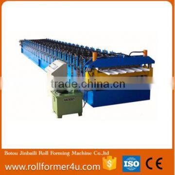 North America Popular Hot Sale Galvanized Steel Double Layer Roof Sheet Cold Roll Forming Machine