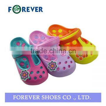 colourful kids EVA clog