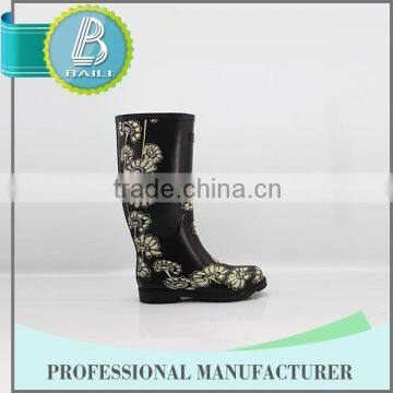 CHINA 100% NATURAL RUBBER WATERPROOF SNOW BOOTS