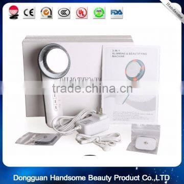 2016 New Arrival Slimming Device 3in1 Ultrasonic Infrared Lights Facial Body Slimming Beauty Machine