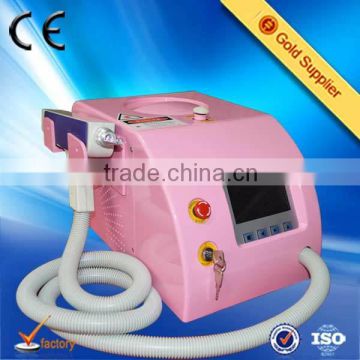 1-10Hz Portable Nd Yag Q-switch Tattoo Removal Vascular Tumours Treatment Machine With Nd Yag Laser Tips