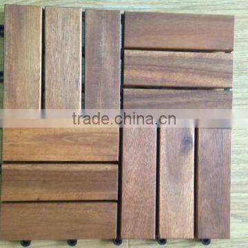 Acacia Wood Decking Tiles/Wood Garden Deck Tiles
