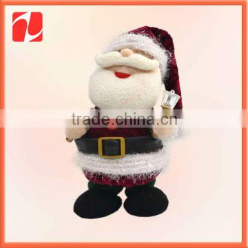 Christmas santa claus toy,singing JINGLE BELLS BABY CRIB