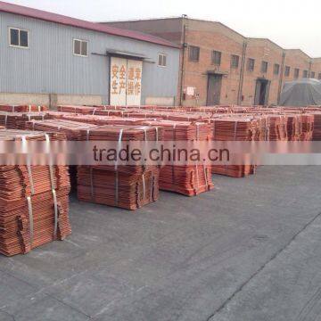 Factory and Manufacture Copper Cathode 99.99% (A31)