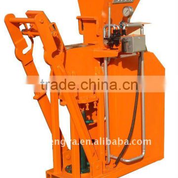 hydraulic manual clay brick machine,intelocking brick machine,concrete/cement block machine(SY1-25)