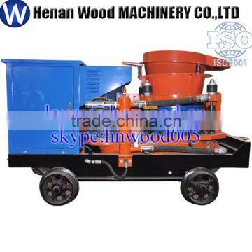 New design dry shotcrete machine from chinese supplier +86 15937107525