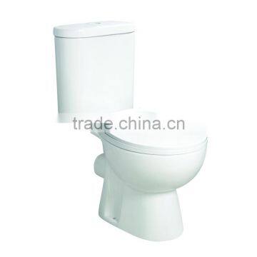 Nice desing for gravity two piece toilet