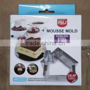 Hot Sale Fancy Stainless Steel Mousse Cake Mold photo-2