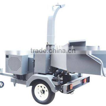 self-engine wood chipper