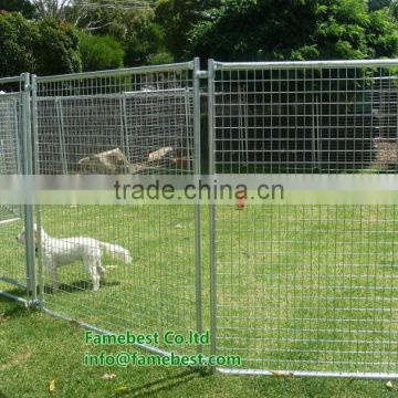 DogHealth - galvanised dog kennel run panels 50x50 mesh - Dog Run Galvanised DOOR Panels