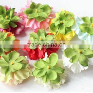 High Quality Large Silk Artificial Flower Head photo-2