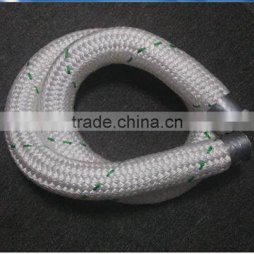 White double Braided marine Nylon Ropes