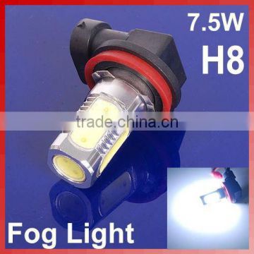 7.5W Super Bright SMD H8 Car Vehicle LED White Day Driving Fog Light Bulb Lamp