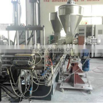 Lab Plastic Masterbatch Granulator Twin Screw Extruder Compounding Granules Machine photo-3