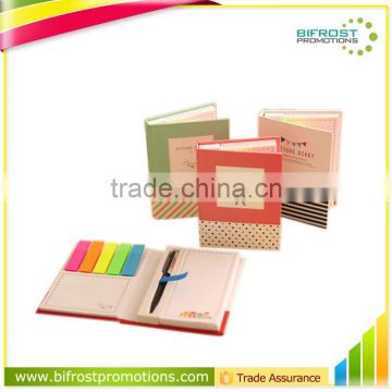 Multipurpose With Pen Set Pad Sticky Note Book