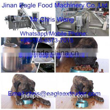 Automatic China Dry Extruded Animal Pet Food Production Machine