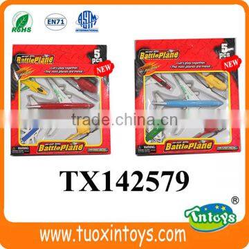 Kids Pull Back Plane With Music & Light 4 Engine A380 Chinese Plane photo-2