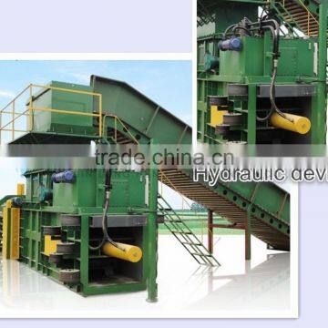 Equipped with starting motor and booster motor baler/baler machine with hydraulic