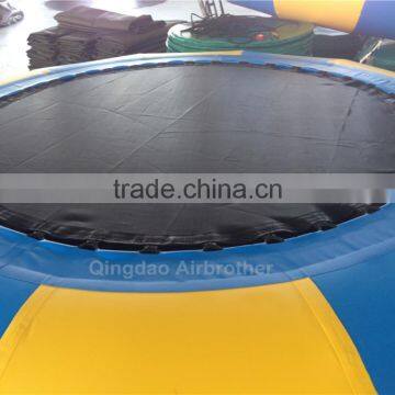 Factory Custom Water Paly Equipment Inflatable Air Bouncer Water Trampoline Jumping Bed photo-3