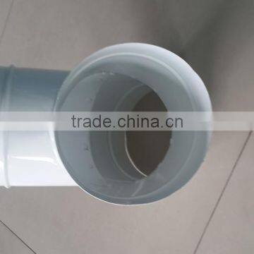 Galvanized Steel Y Branch Tee 3 Way Tube Duct Fitting Connector for Hydroponic Air Ventilation System photo-2