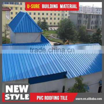 uv coating light weight pvc tile in mexico roofing tile