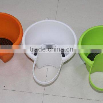 Plastic Material and PP Plastic Type Plastic Drainpipe Planter photo-2
