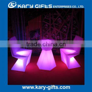 LED Illuminated Cocktail Table Party Led Lighted Table Bar Furniture KFT-6076