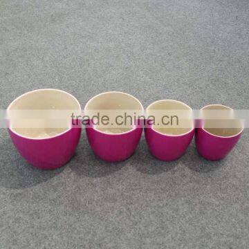 Ceramic Flower Pot With Painting For Garden and Home photo-2