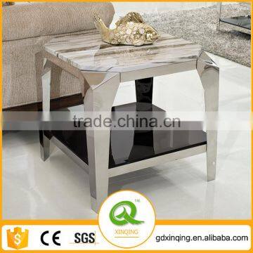 D335 Living Room Funiture Marble Top Modern Side Table