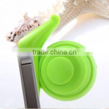 2015 New Arrival Best Present Gift Mini Speaker Snail Shape Mini Speaker Which Could Be Stand For Mobile Phones