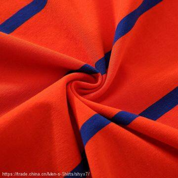 YixigeluoT-shirt Men's Summer 2017 New Men's Stripes, Men's Short Sleeve T-shirt, Brief Men's POLO Lapel T-shirt T-shirt photo-5