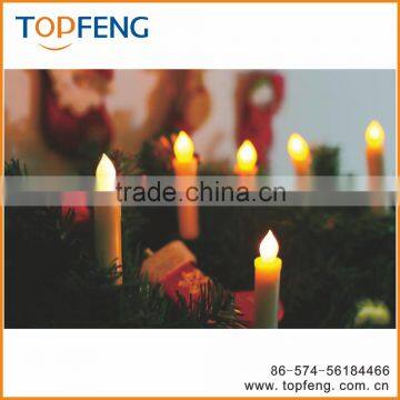 Led Light Candle Lights Clip in Christmas Tree/remote/dmx Control Led Candle Clear/thin Pillar Flameless photo-2