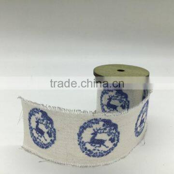 Hot Sale Organic Linen Fabric for Ribbon photo-3