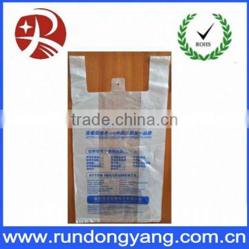 100% Biodegradable vest Plastic Bag