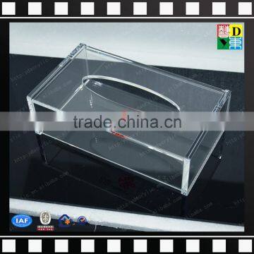 Custom Printing Acrylic Tissue Box Nice Quality PMMA Napkin Holder From Shenzhen Yidong photo-6