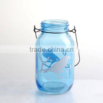 Glass Lantens With Handle photo-3