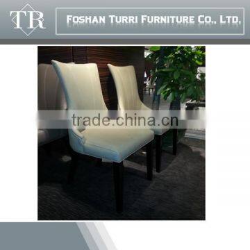 High Glossy White pu Leather Dining Chair photo-6