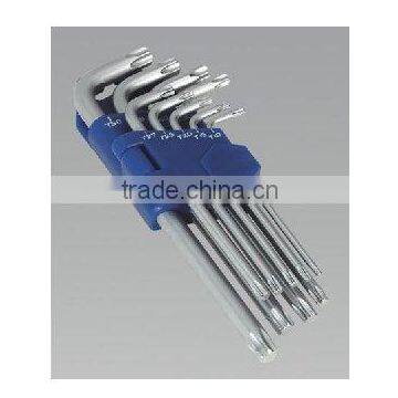 9 PCS STAR HEAD HEX ALLEN KEY SET