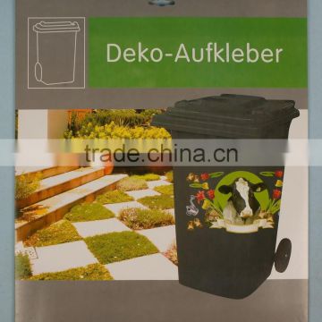 Eco-Friendly Waste Bin Sticker Trash Stickers