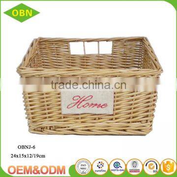 Wholesale China Customized Wicker Rising Empty Handmade Designer Fruit Bread Basket photo-5